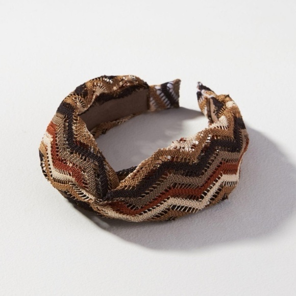 NWT Anthropologie Crochet Twist Headband - Picture 1 of 1